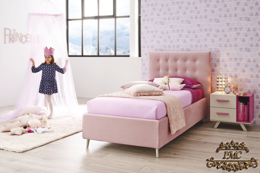 Итальянские мягкие детские кровати Sleep фабрики Moretti Compact. Изображение 2