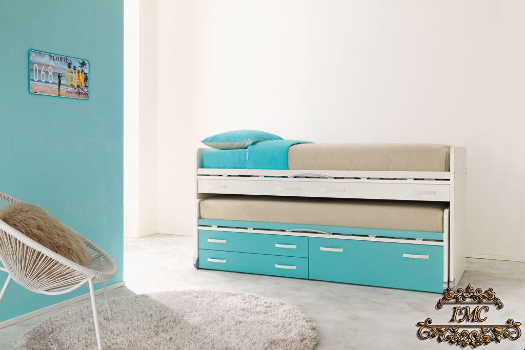 Итальянские детские кровати Space фабрики Moretti Compact. Изображение 21