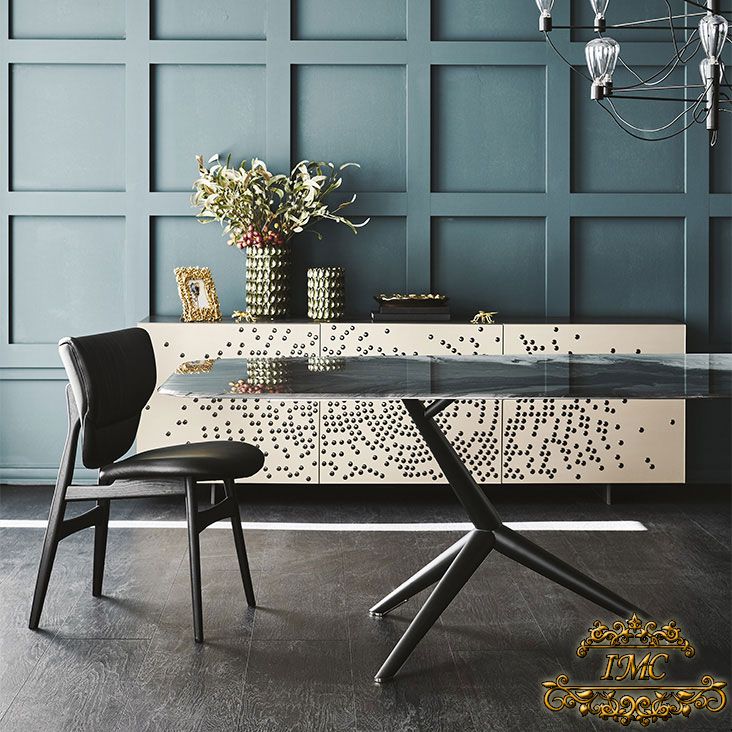 Итальянские столы Atlantis CrystalArt фабрики Cattelan Italia. Изображение 8