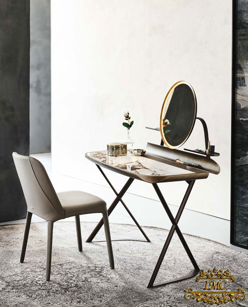 Итальянский туалетный столик Cocoon Trousse Keramik фабрики Cattelan Italia. Изображение 2
