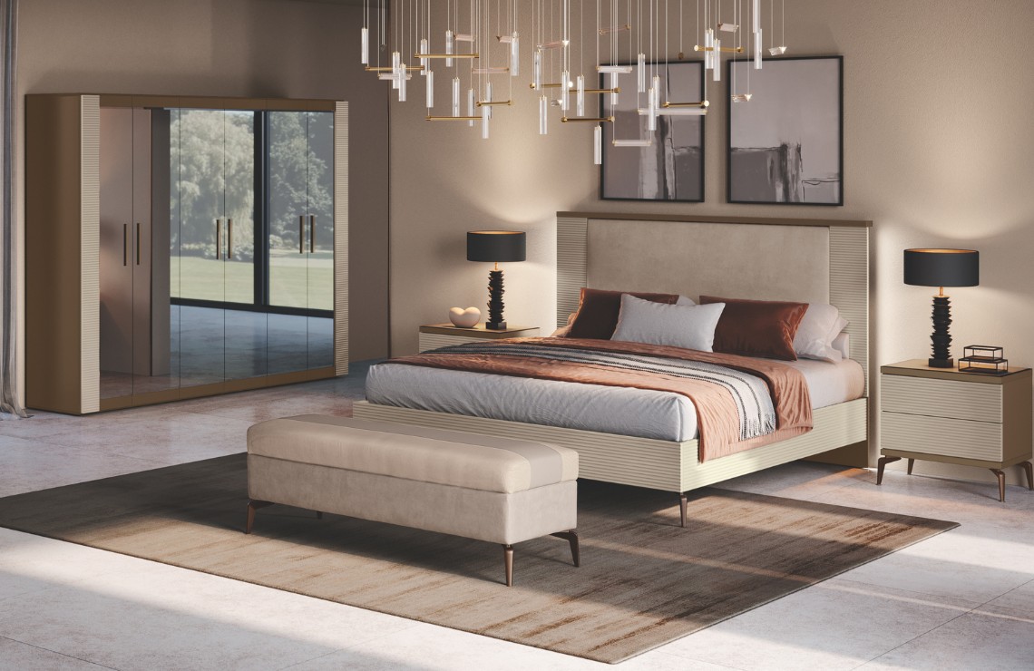 Итальянская спальня Linea фабрики Arredo Classic. Изображение 