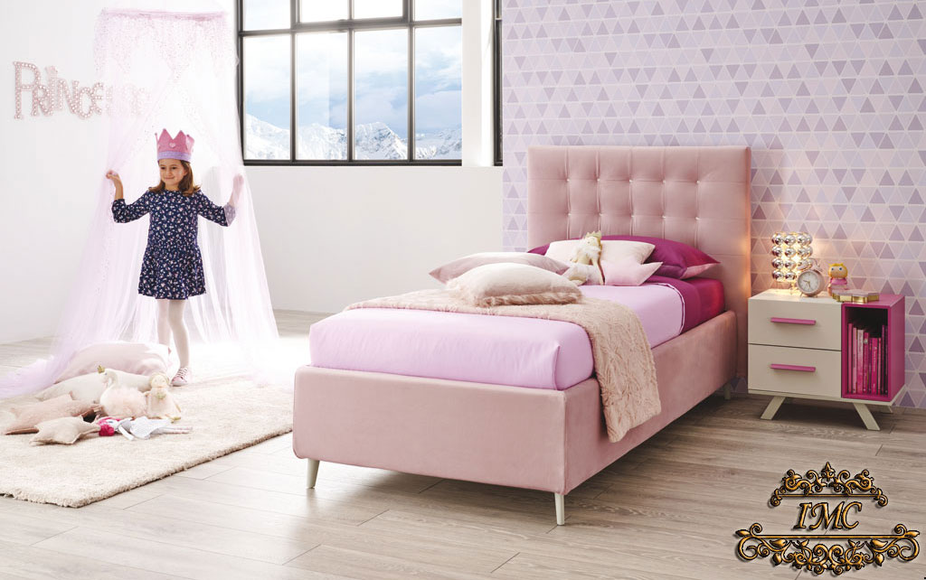 Итальянские мягкие детские кровати Sleep фабрики Moretti Compact. Изображение 