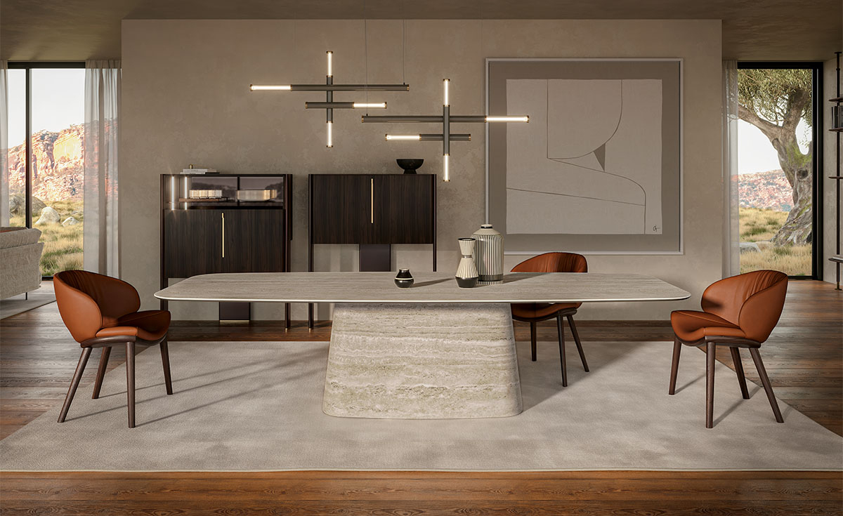Итальянские столы NAPOLEON Keramik фабрики Cattelan Italia. Изображение 4