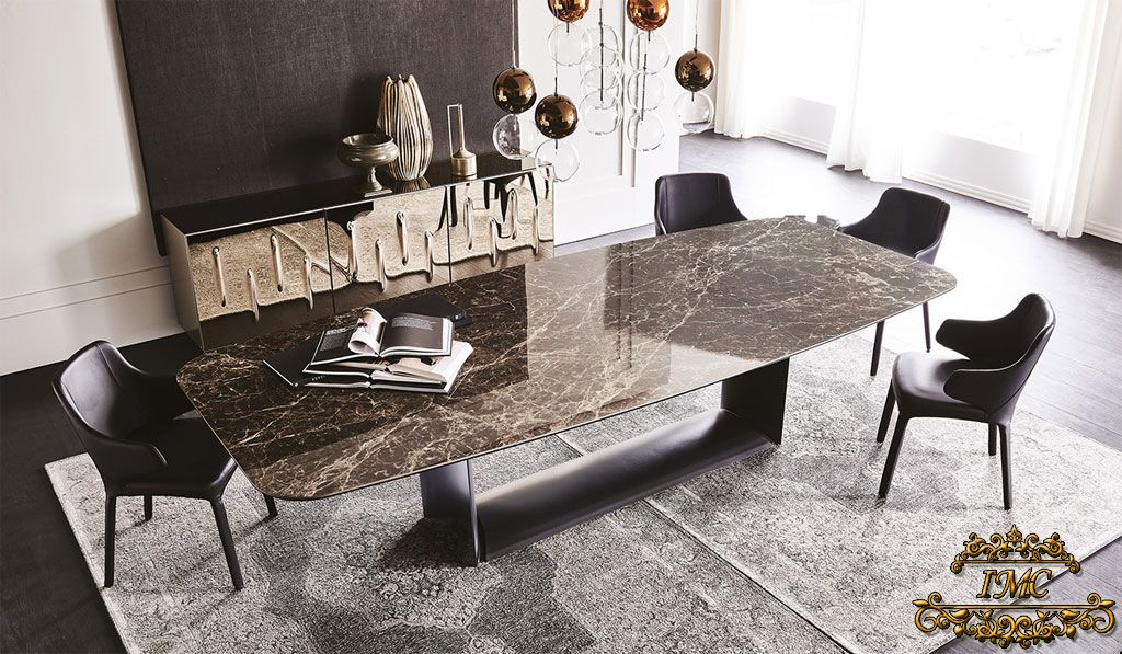 Итальянские столы Dragon Keramik фабрики Cattelan Italia. Изображение 5