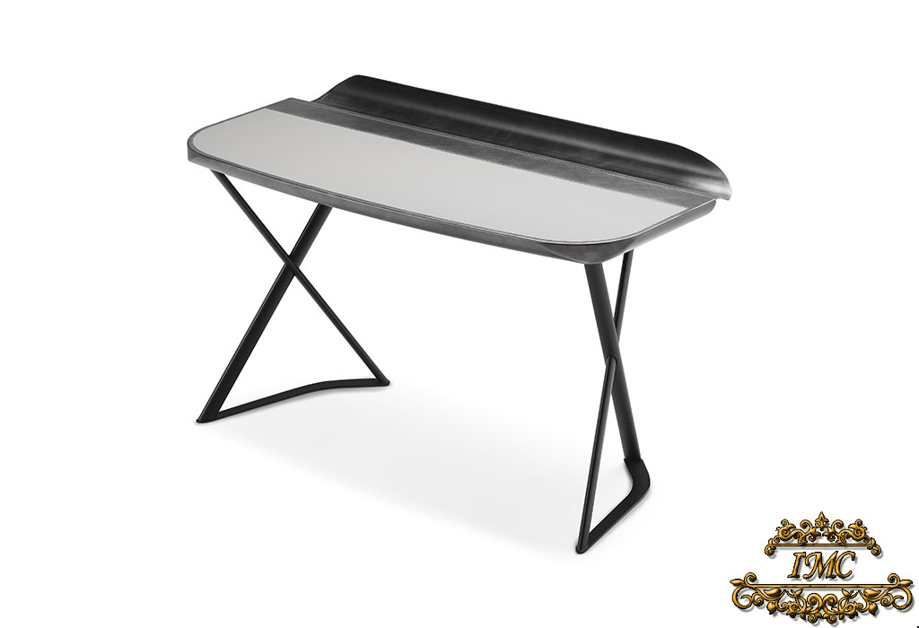 Итальянский письменный стол Cocoon Leather фабрики Cattelan Italia. Изображение 4