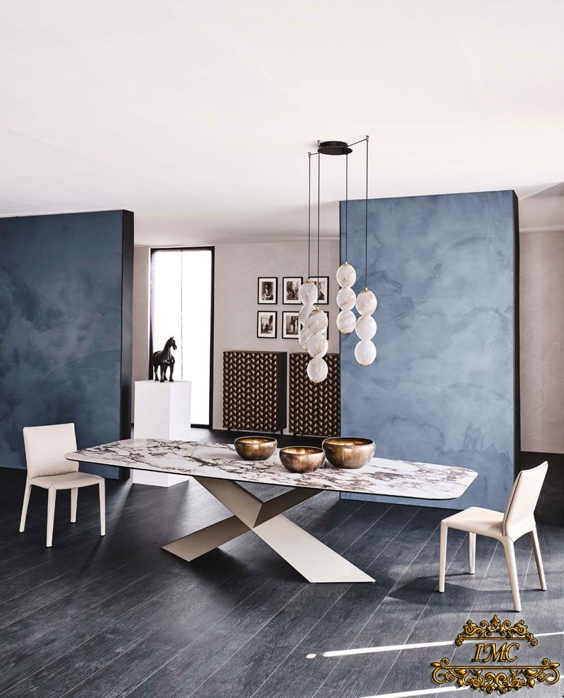 Итальянские столы Tyron Keramik фабрики Cattelan Italia. Изображение 2