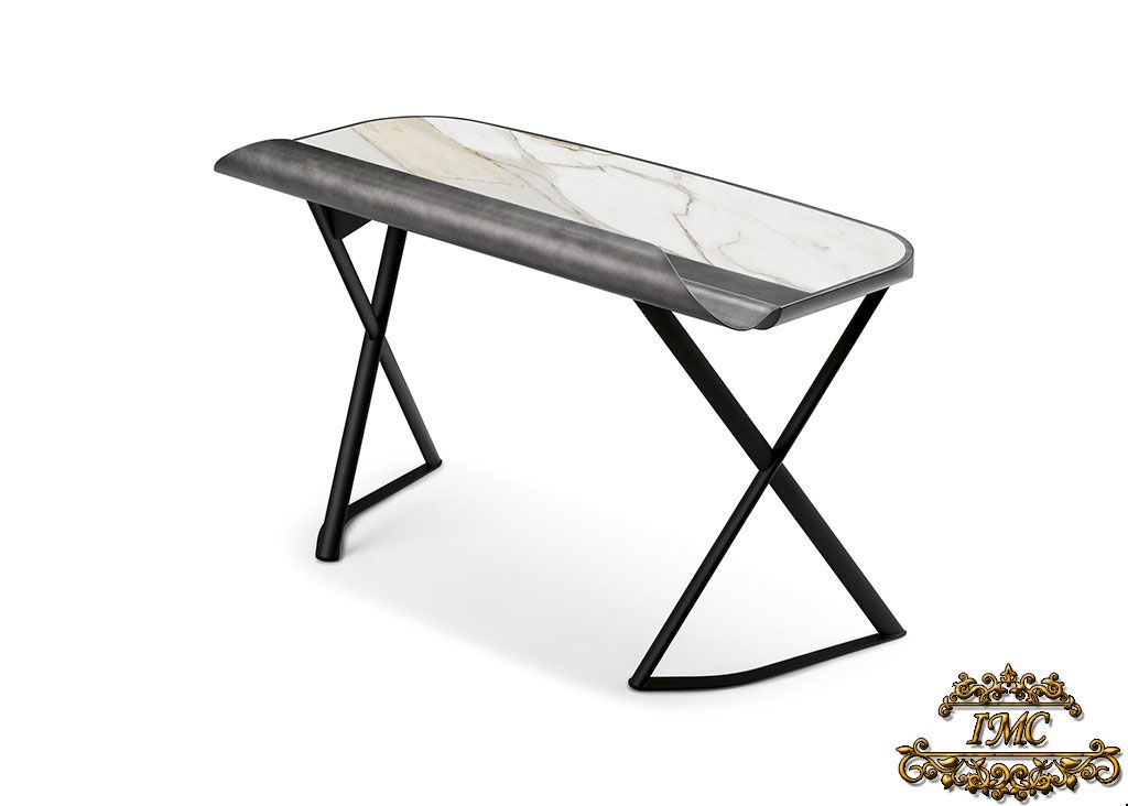 Итальянский письменный стол Cocoon Keramik фабрики Cattelan Italia. Изображение 5