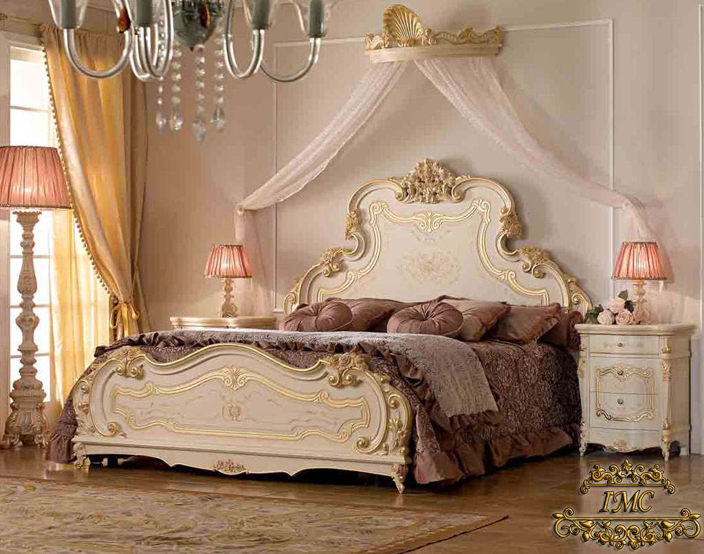 Итальянская кровать Versailles фабрики AGM. Изображение 2