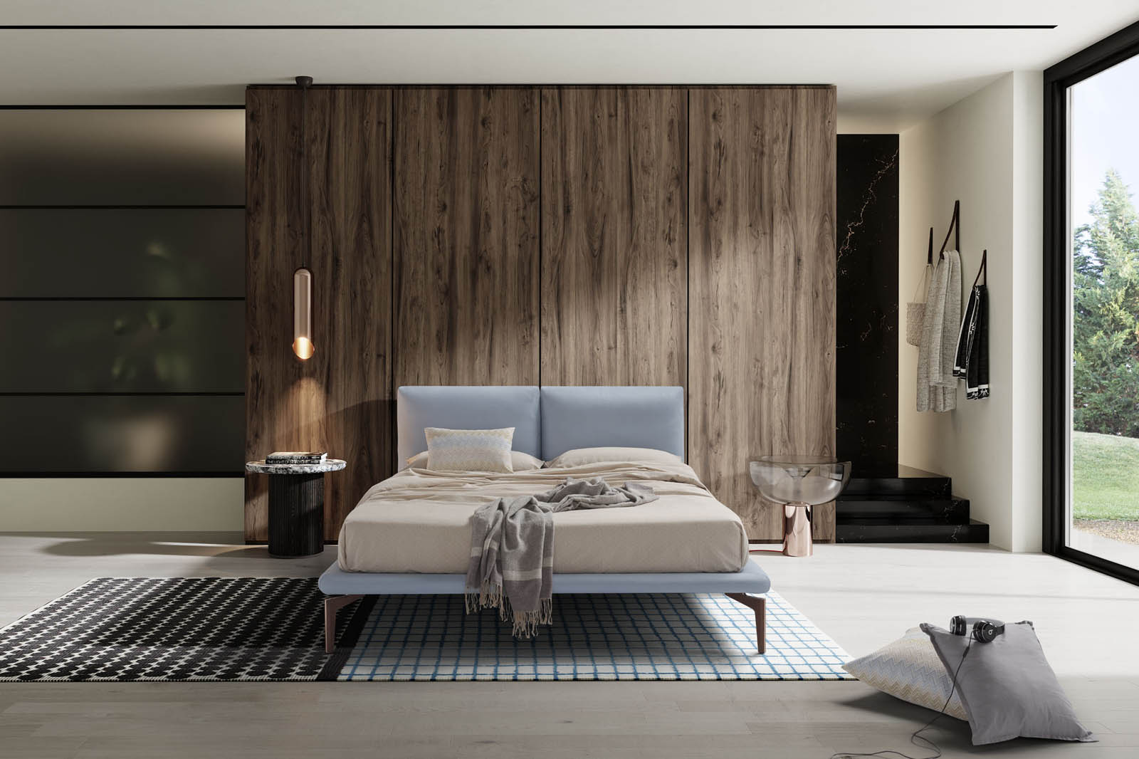 Итальянская кровать Bali фабрики NOVALUNA. Изображение 
