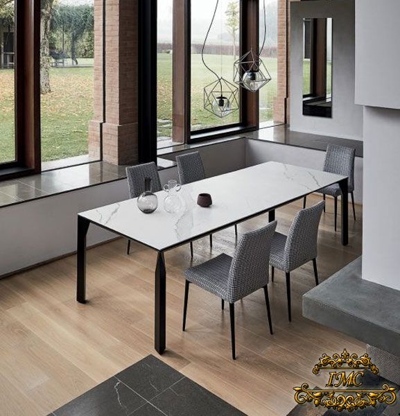 Итальянские столы Mirage фабрики Bontempi Casa. Изображение 10