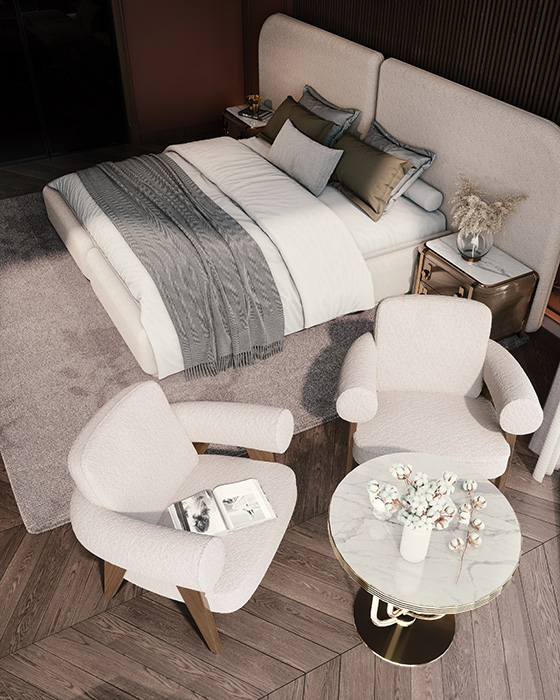 Португальская спальня Isadora фабрики ESSENTIAL HOME. Изображение 6