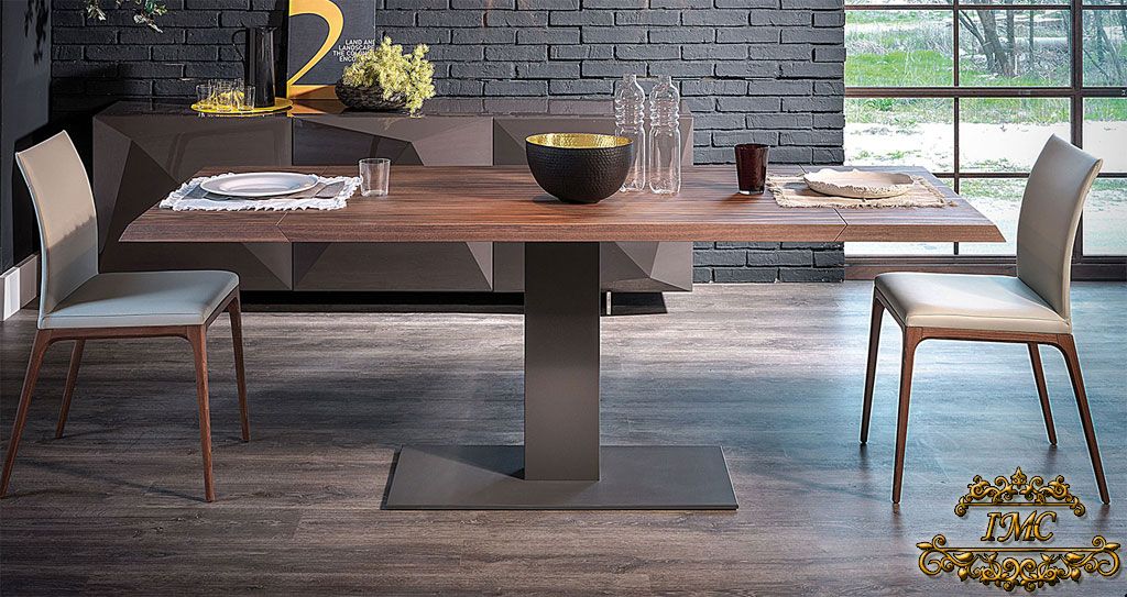 Итальянские столы Elvis Wood фабрики Cattelan Italia. Изображение 6