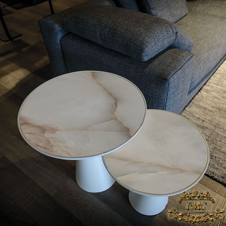 Итальянские столики Peyote Keramik фабрики Cattelan Italia. Изображение 3
