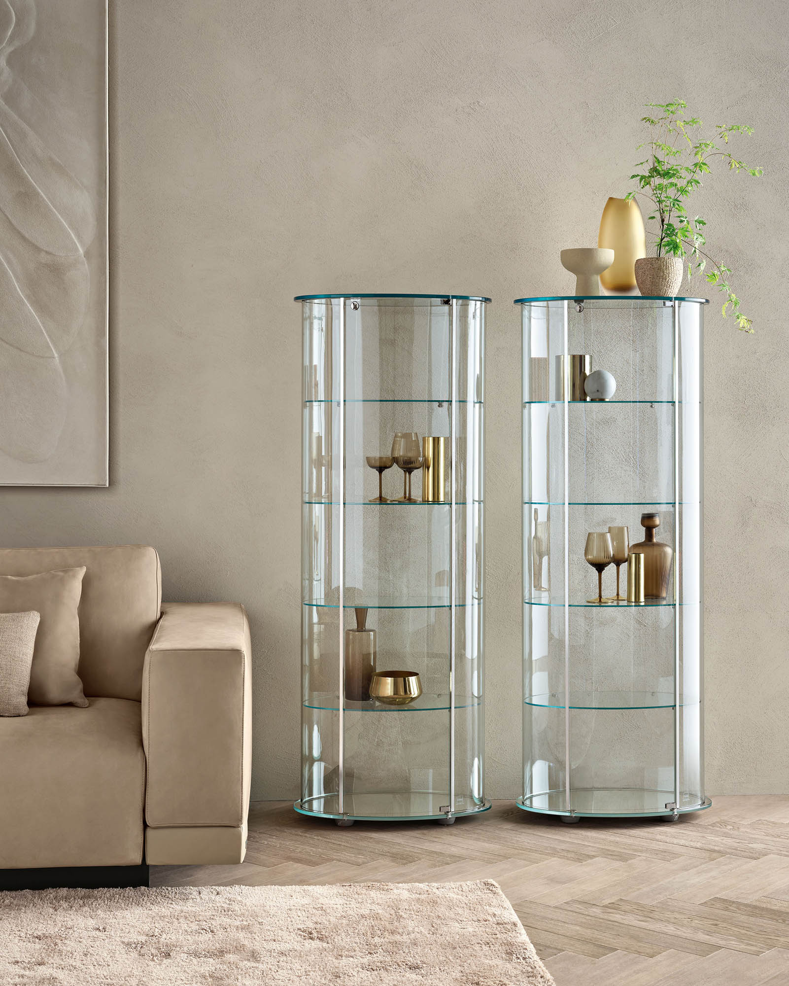 Итальянская витрина Palladio фабрики Fiam. Изображение 4