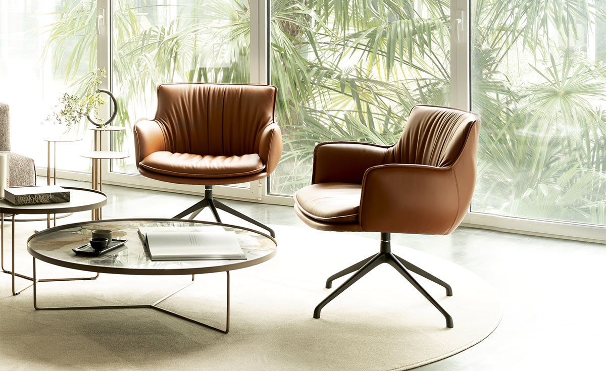Итальянское Полукресло RHONDA Lounge фабрики Cattelan Italia. Изображение 7