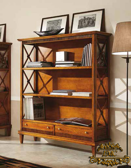Итальянские книжные шкафы и этажерки Classici фабрики Tosato. Изображение 12