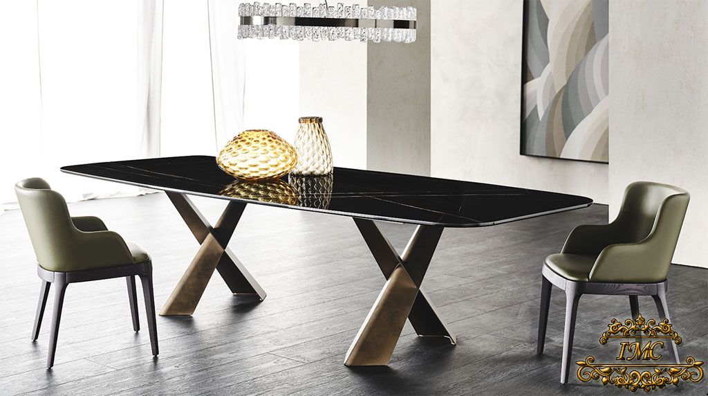 Итальянские столы Mad Max Keramik фабрики Cattelan Italia. Изображение 2