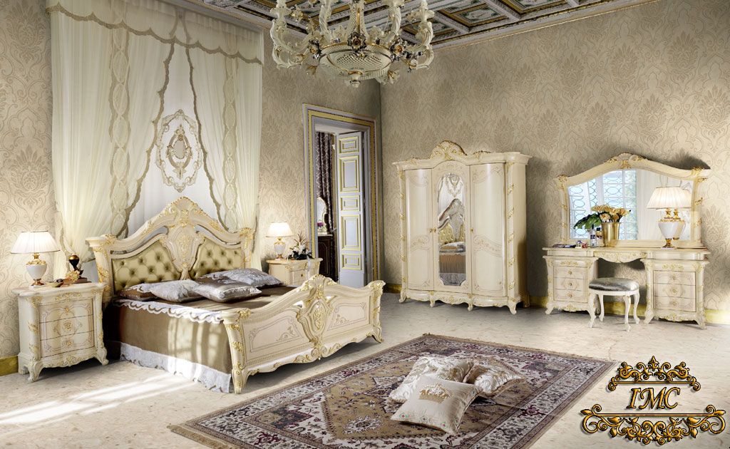 Итальянская спальня Madame Royale фабрики Mobil Piu Luxury. Изображение 4