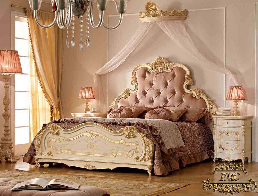 Итальянская кровать Versailles фабрики AGM. Изображение 4