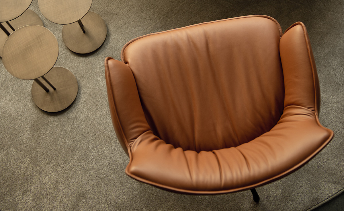 Итальянское Полукресло RHONDA Lounge фабрики Cattelan Italia. Изображение 9