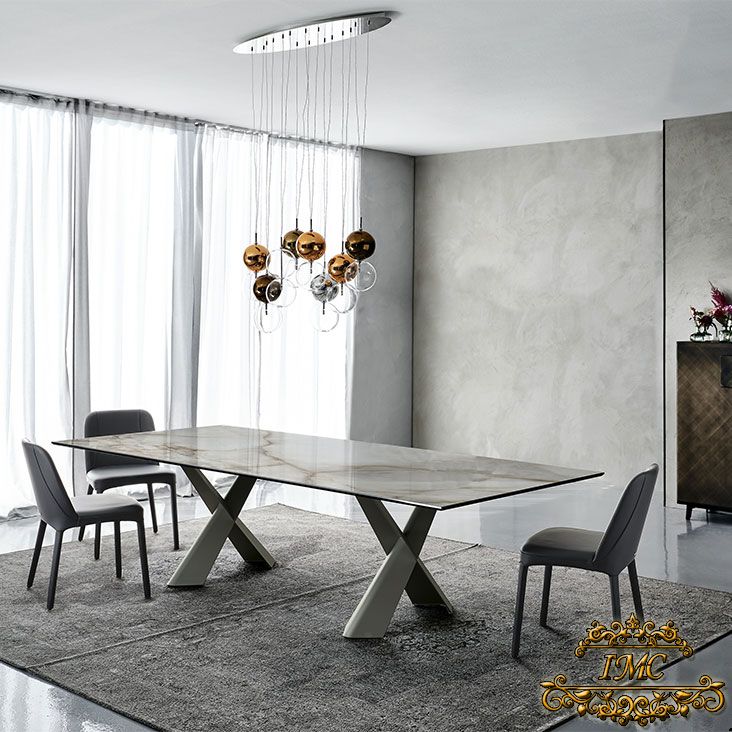 Итальянские столы Mad Max Keramik фабрики Cattelan Italia. Изображение 6
