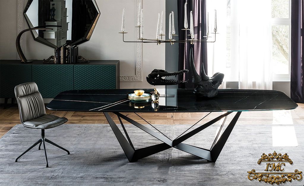Итальянские столы Skorpio Keramik фабрики Cattelan Italia. Изображение 17