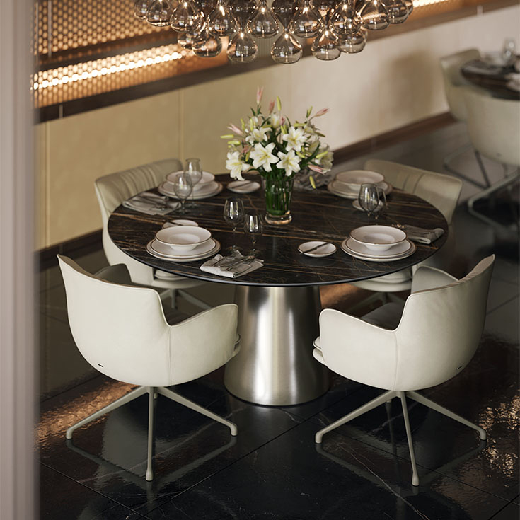 Итальянское Полукресло RHONDA Lounge фабрики Cattelan Italia. Изображение 15