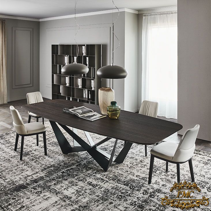 Итальянские столы Skorpio Wood фабрики Cattelan Italia. Изображение 14