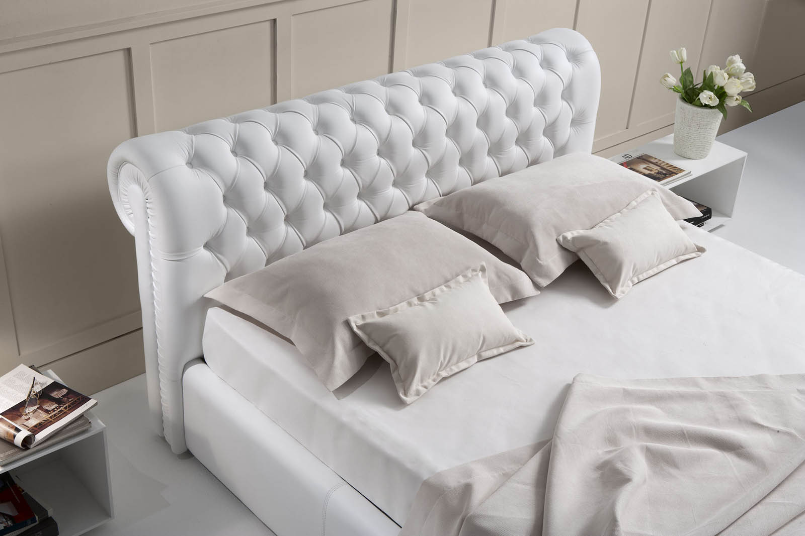 Итальянская кровать Royal фабрики NOVALUNA. Изображение 6