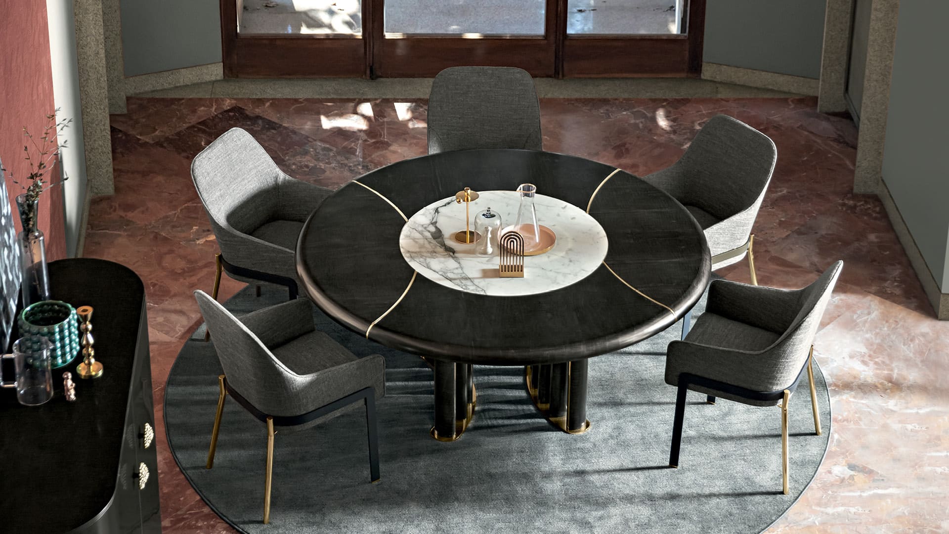 Итальянские столы Opera Contemporary фабрики Angelo Cappellini. Изображение 21
