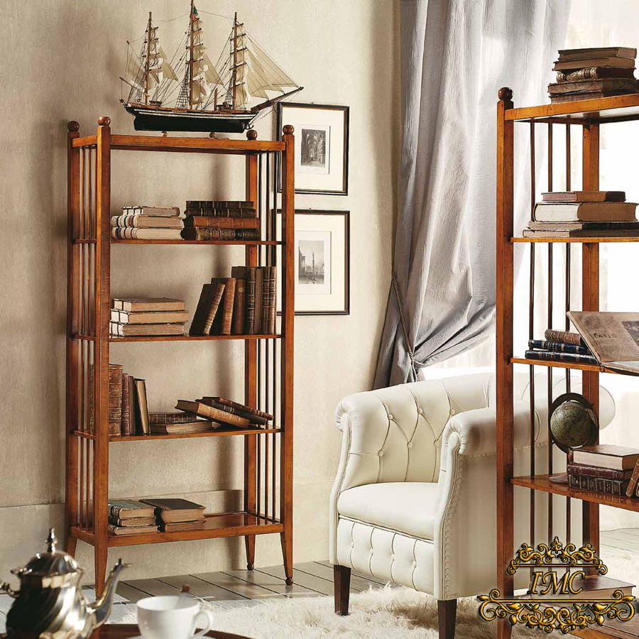 Итальянские книжные шкафы и этажерки Classici фабрики Tosato. Изображение 10