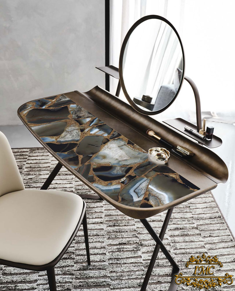 Итальянский туалетный столик Cocoon Trousse Keramik фабрики Cattelan Italia. Изображение 3