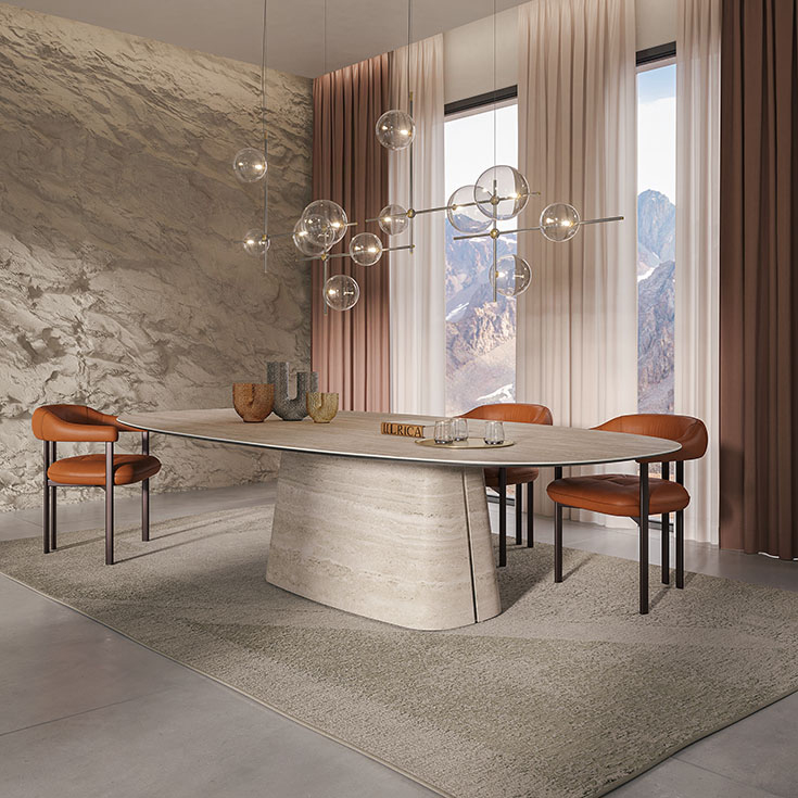 Итальянские столы NAPOLEON Keramik фабрики Cattelan Italia. Изображение 3