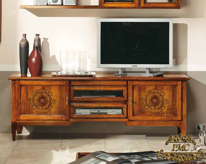 Итальянская мебель для ТВ Classici фабрики Tosato. Изображение 12