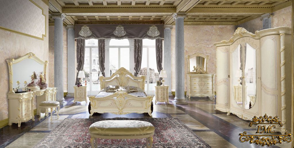 Итальянская спальня Madame Royale фабрики Mobil Piu Luxury. Изображение 3
