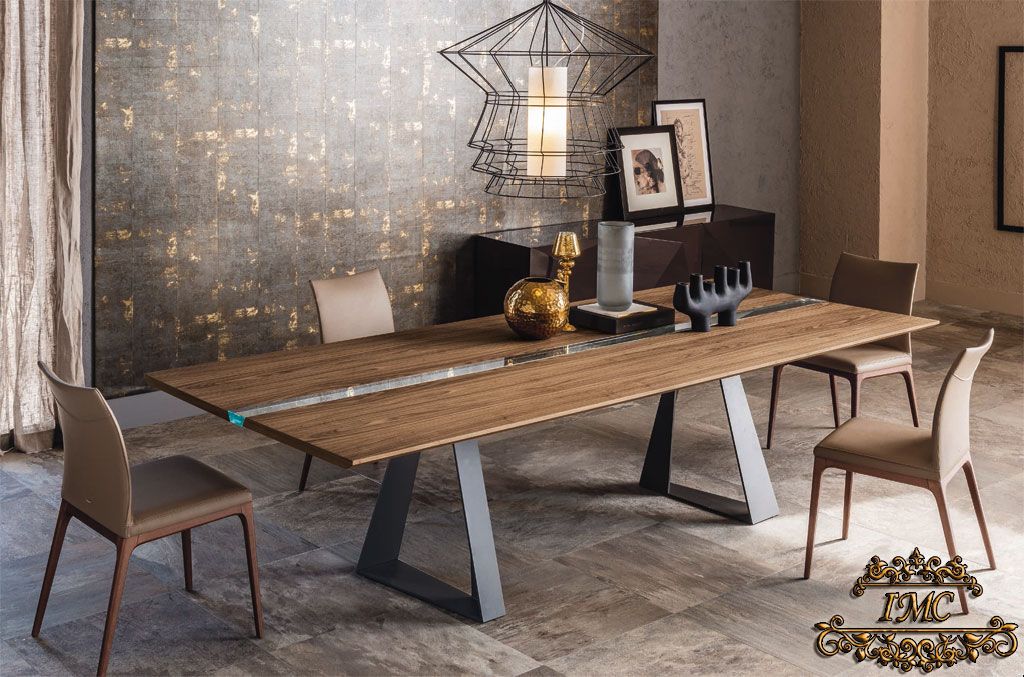 Итальянские столы River фабрики Cattelan Italia. Изображение 4