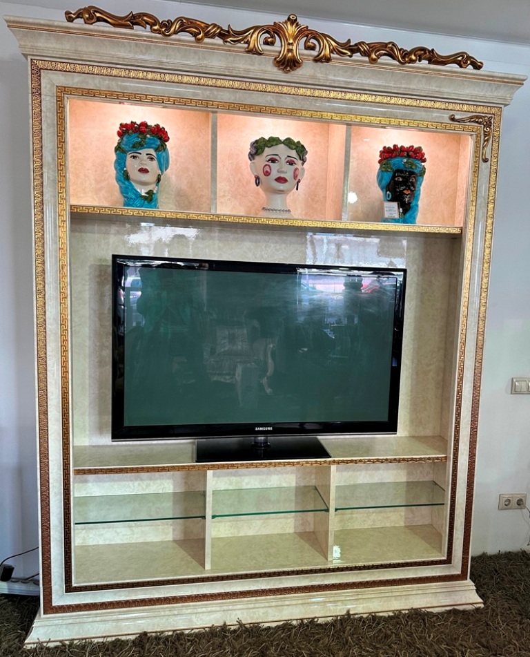 Стенка под ТВ Leonardo фабрики Arredo Classic. Изображение 4