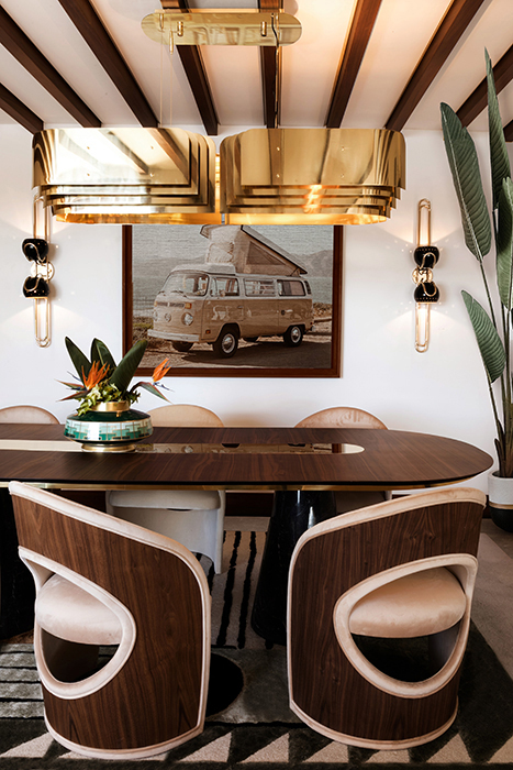 Португальский стол BERTOIA фабрики ESSENTIAL HOME. Изображение 10