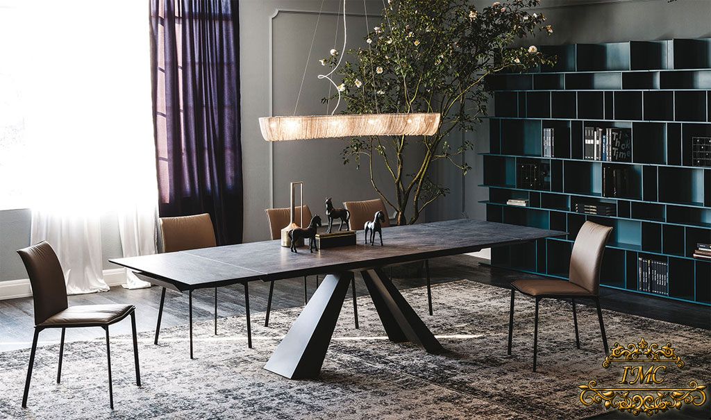 Итальянские столы Eliot Keramik фабрики Cattelan Italia. Изображение 9